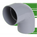 COUDE PVC NICOLL 87.30 MF D.100