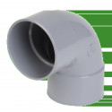 COUDE PVC NICOLL 87.30 FF D.100