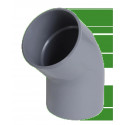 COUDE PVC NICOLL 45 MF D.125