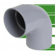 COUDE PVC NICOLL 87.30 MF D.125