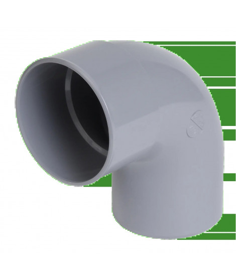 COUDE PVC NICOLL 87.30 MF D.125