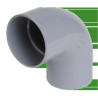 COUDE PVC NICOLL 87.30 MF D.125