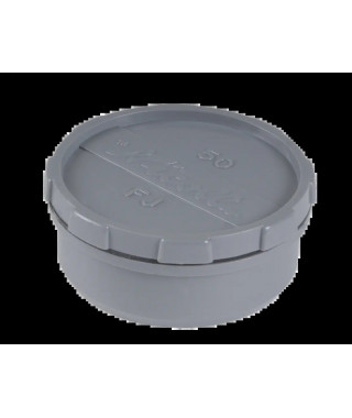 TAMPON VISITE PVC NICOLL MF D.50