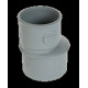 REDUCTION EXTERIEURE EXCENTREE PVC NICOLL MF D.50-40