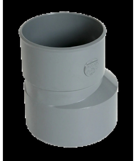 REDUCTION EXTERIEURE EXCENTREE PVC NICOLL MF D.125-100