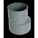 REDUCTION EXTERIEURE EXCENTREE PVC NICOLL MF D.125-100