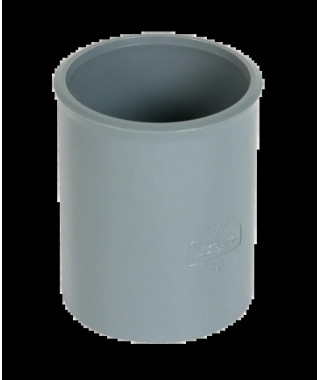 MANCHON PVC NICOLL FF SANS LEVRE INTERIEUR D.40