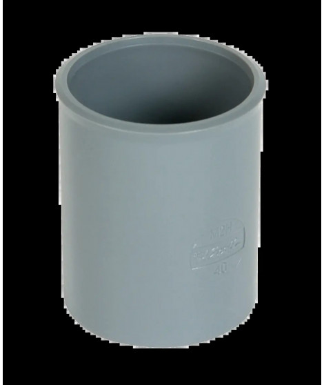 MANCHON PVC NICOLL FF SANS LEVRE INTERIEUR D.40