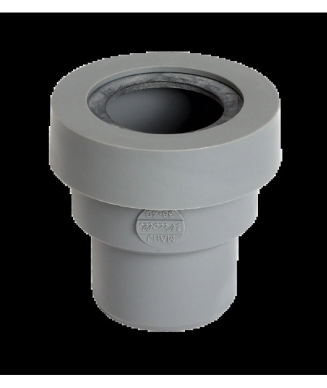 MANCHETTE A JOINT PVC NICOLL SYSTEME A JOINT MF D.40