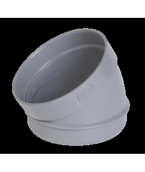 SECTEUR COUDE PVC NICOLL 30 MF D.100