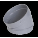 SECTEUR COUDE PVC NICOLL 30 MF D.100