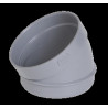 SECTEUR COUDE PVC NICOLL 30 MF D.100