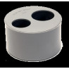 TAMPON REDUCTION PVC NICOLL DOUBLE MF D.100-40-32