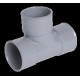 TE PIED DE BICHE PVC NICOLL SIMPLE FF D.32