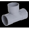 TE PIED DE BICHE PVC NICOLL SIMPLE FF D.32