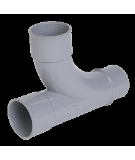 TE PIED DE BICHE PVC NICOLL SIMPLE MF D.40GR