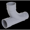 TE PIED DE BICHE PVC NICOLL SIMPLE MF D.40GR