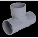 TE PIED DE BICHE PVC NICOLL SIMPLE FF D.40