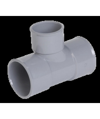 TE PIED DE BICHE PVC NICOLL SIMPLE FF D.40-32