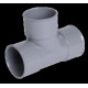 TE PIED DE BICHE PVC NICOLL SIMPLE FF D.50