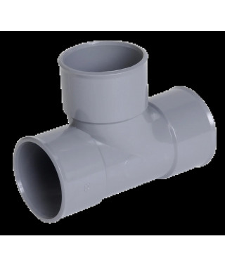 TE PIED DE BICHE PVC NICOLL SIMPLE FF D.50
