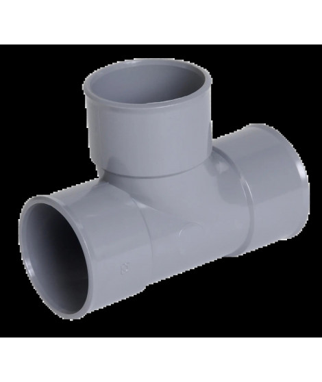 TE PIED DE BICHE PVC NICOLL SIMPLE FF D.50