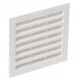 GRILLE CARRE NICOLL BLANC 50 MOUSTIQUAIRE SOUS SACHET