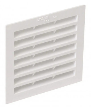 GRILLE CARRE NICOLL BLANC 50 MOUSTIQUAIRE SOUS SACHET