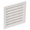 GRILLE CARRE NICOLL BLANC 50 MOUSTIQUAIRE SOUS SACHET