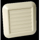 GRILLE NICOLL SABLE SORTIE AIR VOLET D.100/125 SOUS SACHET