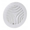 GRILLE ROND NICOLL INTERIEUR BLANC D.125 MOUSTIQUAIRE SOUS SACHET