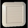 GRILLE NICOLL BLANC SORTIE AIR VOLET D.100/125 SOUS SACHET