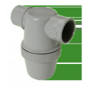 SIPHON LAVABO NICOLL ENTREE HORIZONTAL D.32
