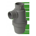SIPHON LAVABO NICOLL ENTREE VERTICALE D.32