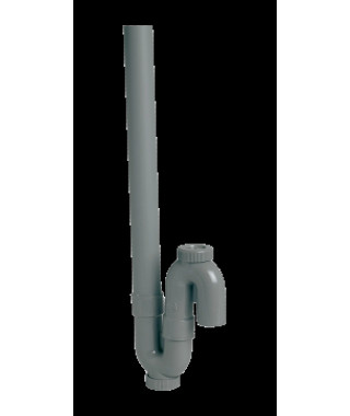 SIPHON MACHINE A LAVER NICOLL PVC SORTIE VERTICALE D.40 ORIENTABLE