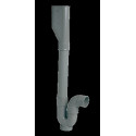 SIPHON MACHINE A LAVER NICOLL PVC DOUBLE SORTIE HORIZONTALE D.40 ORIENTABLE