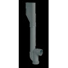 SIPHON MACHINE A LAVER NICOLL PVC DOUBLE SORTIE HORIZONTALE D.40 MONOBLOC