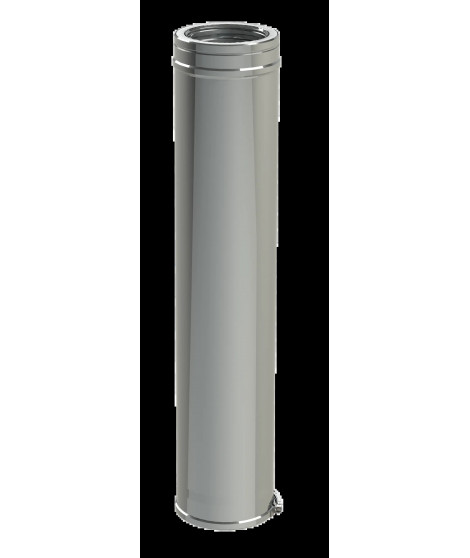 CONDUIT 1000MM DUOTEN INOX316/I304 180-230 + BRIDE