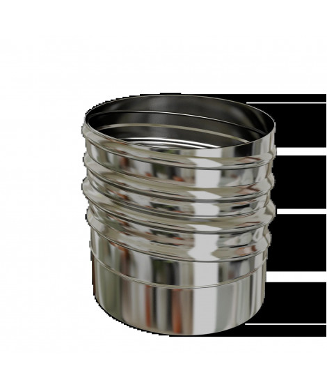 ADAPTATEUR A VISSER INOX 200-206 EMAIL 200M