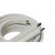 TUBE CUIVRE FRIGO ISOLE DUO M1 D.1/4X3/8 COURONNE EN LONGEUR DE 20M