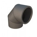 COUDE 90° DIAM.160 PEHD