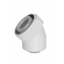 JEU 2 COUDES 45° 60/100 CONDENSATION 227200//229200