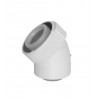 JEU 2 COUDES 45° 60/100 CONDENSATION 227200//229200