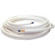 TUBE CUIVRE FRIGO ISOLE M1 1/2 X 0.8 EN LONGEUR DE 25M