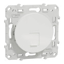ODACE, PRISE RJ45 BLANC, GRADE 3 (MULTIMEDIA) CAT. 6 STP, A VIS