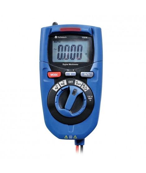 MULTIMETRE NUMERIQUE 4000 PTS RETRO-ECLAIRE 40010102