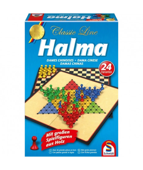 SCHMIDT AND SPIELE Jeu de société - Dames chinoises - Classic line