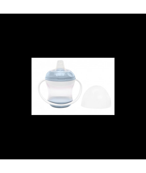 THERMOBABY Tasse anti-fuites + couv - Fleur bleue
