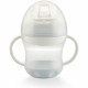 THERMOBABY Tasse anti-fuites + couv - Fleur bleue