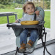 Assiette ventouse - THERMOBABY - Silicone - Jaune Miel - Compartimentée et antidérapante